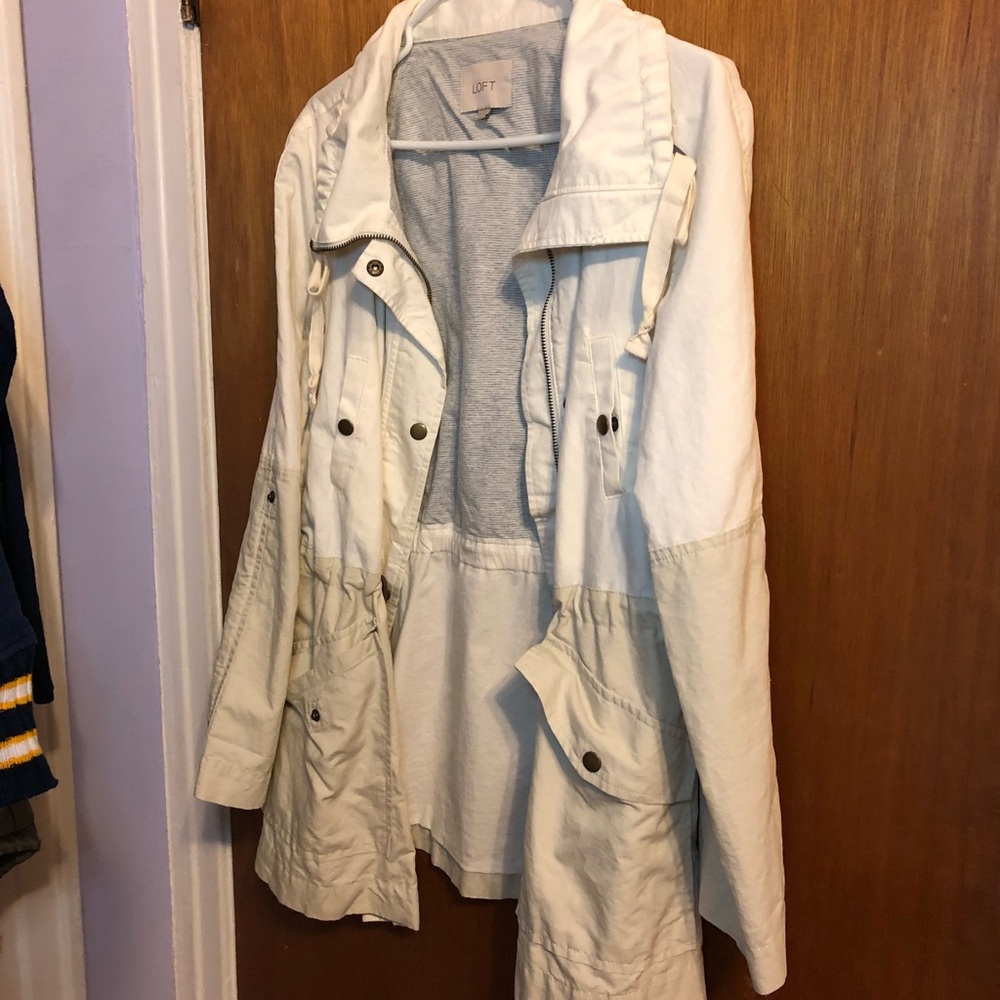 Cream Loft Springtime Jacket size S